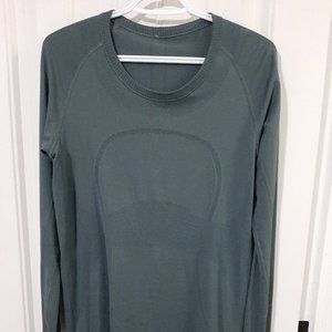 Lululemon L/S Swiftly Sea Steel